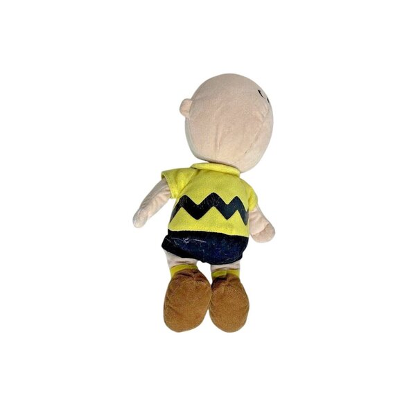 Kohls Cares Plush Stuffed Doll Toy Charlie Brown Yellow Shirt Peanuts - Picture 2 of 3
